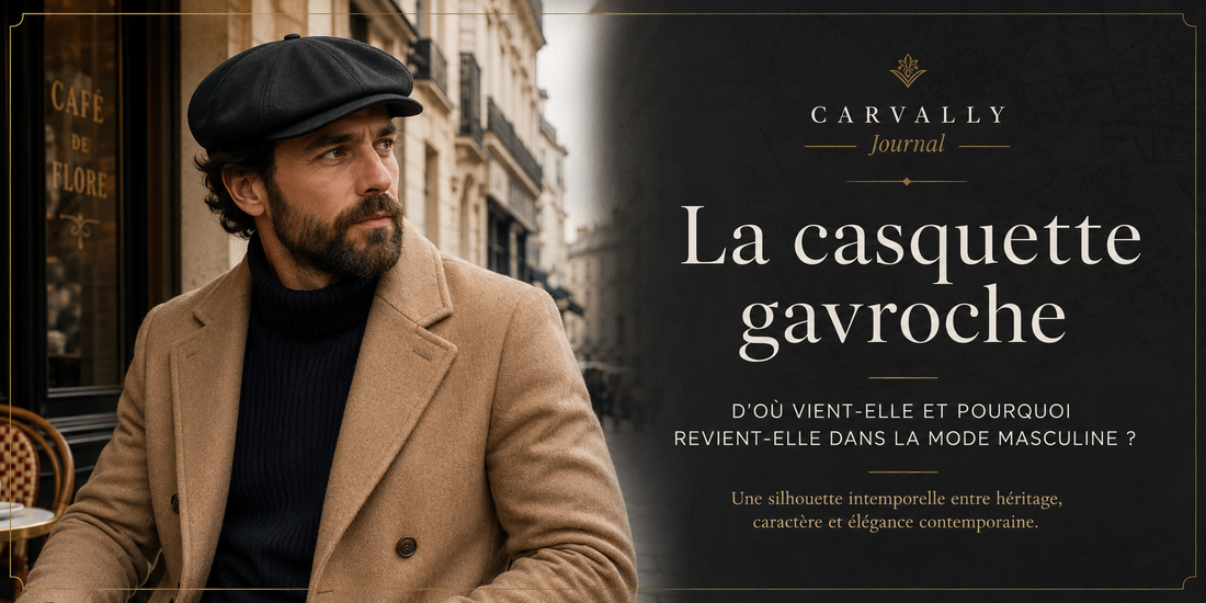 La casquette gavroche : d’où vient-elle et pourquoi revient-elle dans la mode masculine ?